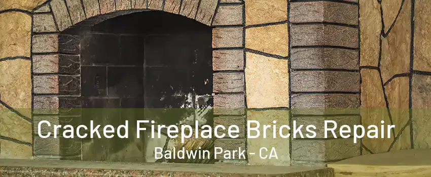 Cracked Fireplace Bricks Repair Baldwin Park - CA