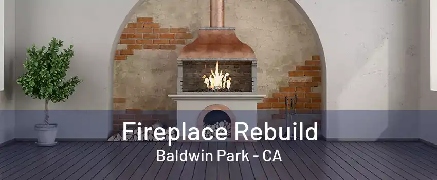 Fireplace Rebuild Baldwin Park - CA