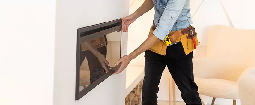 Metal Fireplace Installation in Baldwin Park, California