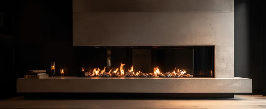 Gas Fireplace Ember Bed Design Services in Baldwin Park, California