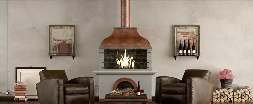 Thelin Hearth Products Providence Pellet Insert Fireplace Installation in Baldwin Park, CA