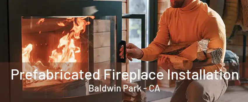 Prefabricated Fireplace Installation Baldwin Park - CA